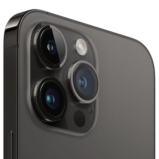 iPhone 14 Pro Max — detalhe traseiro da câmera oficial